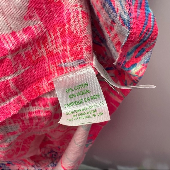 Lilly Pulitzer Essie Never Been Betta Hot Pink Sleeveless Dress Size XS - Picture 11 of 11